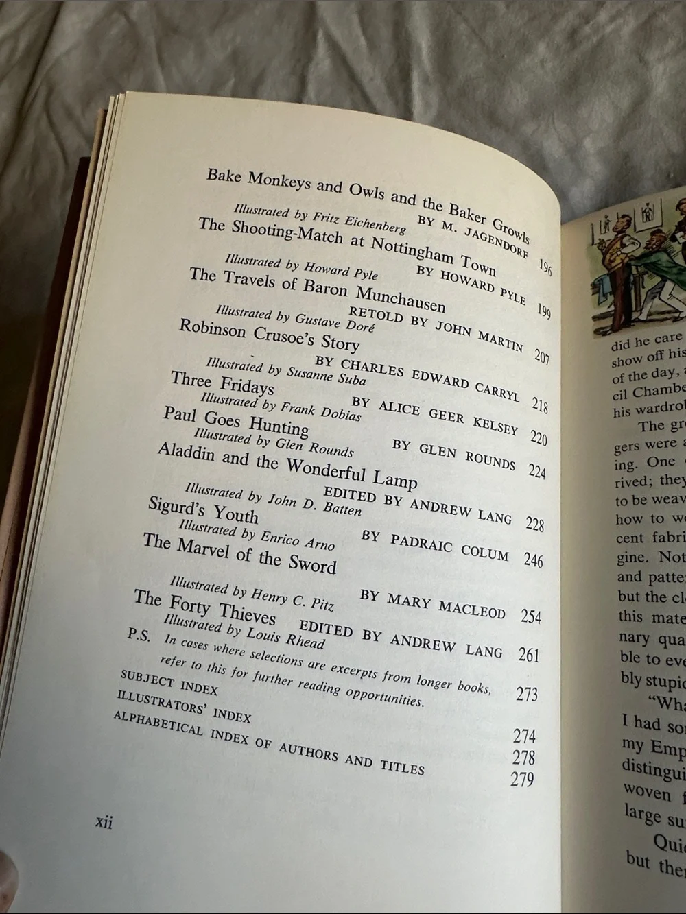 Through Golden Windows Fun and Fantasy Children's Vintage Hardcover Book